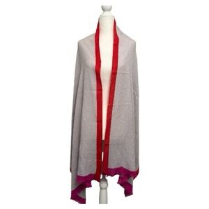 Bajra Scarf/Stole Cashmere and Silk Blend 79” X 26”